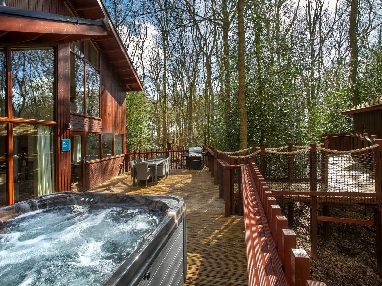 Blackwood Forest Cabins - Forest Holidays Popham Exteriör bild